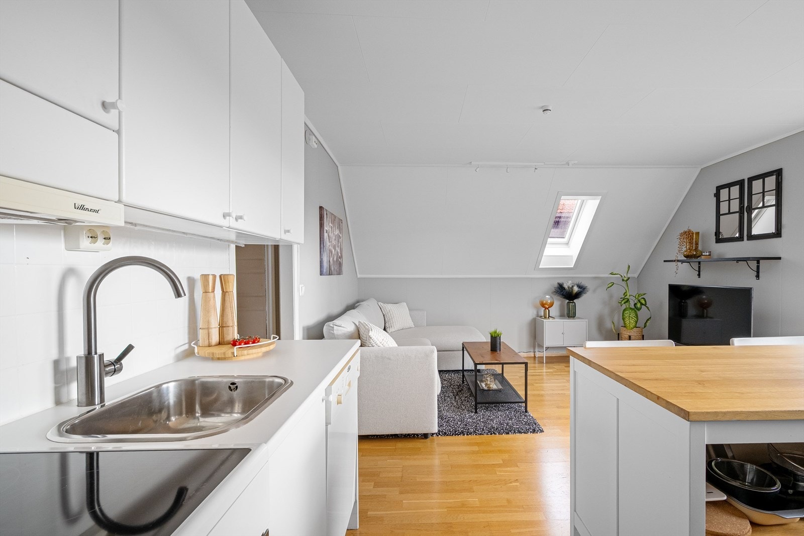 Leiligheten har en smart planløsning som utnytter arealet godt. Galleribilde