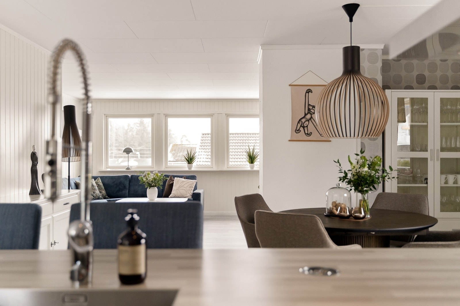 Luftig og sosial atmosfære. Galleribilde