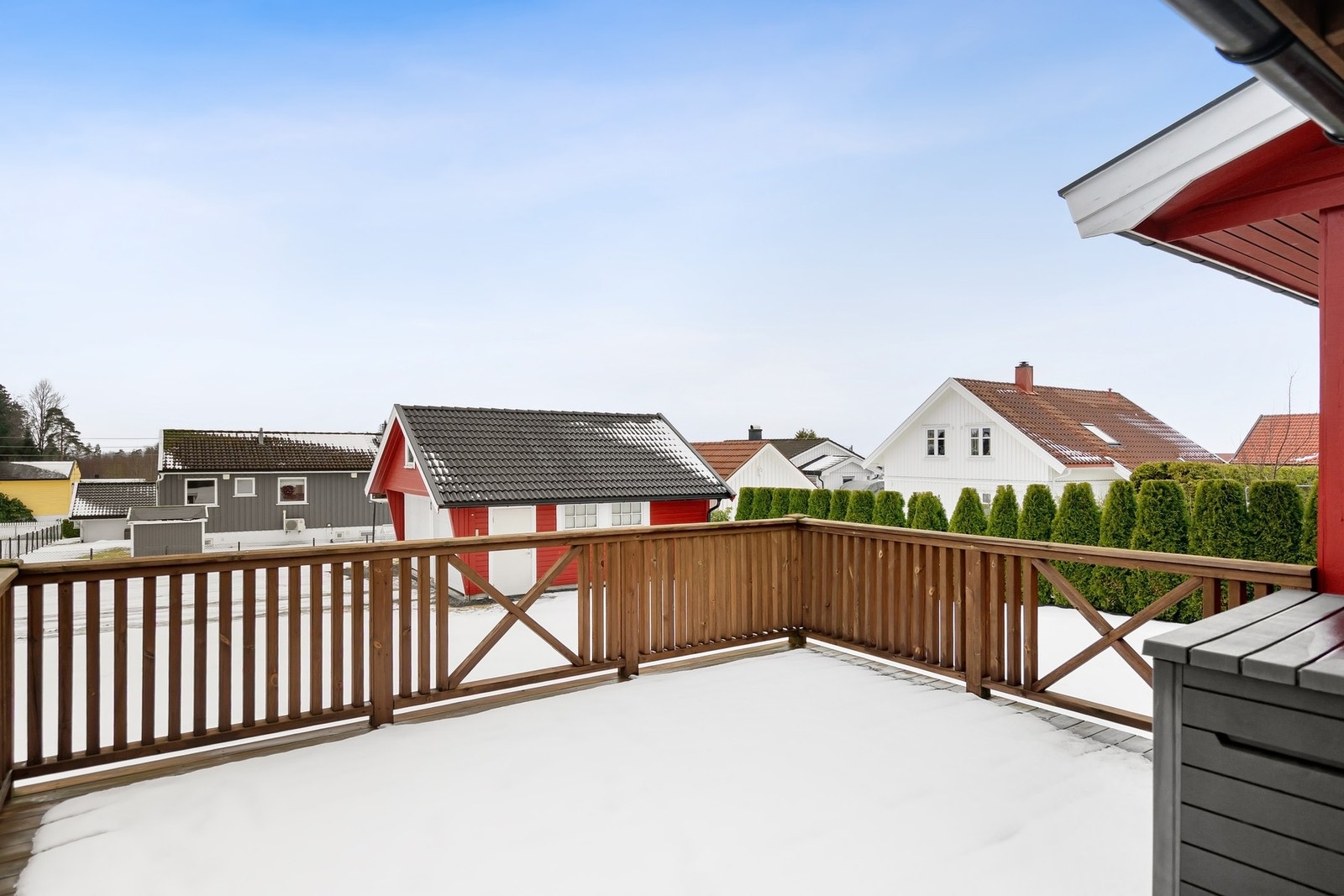 Terrasse på ca. 16 m2. Galleribilde