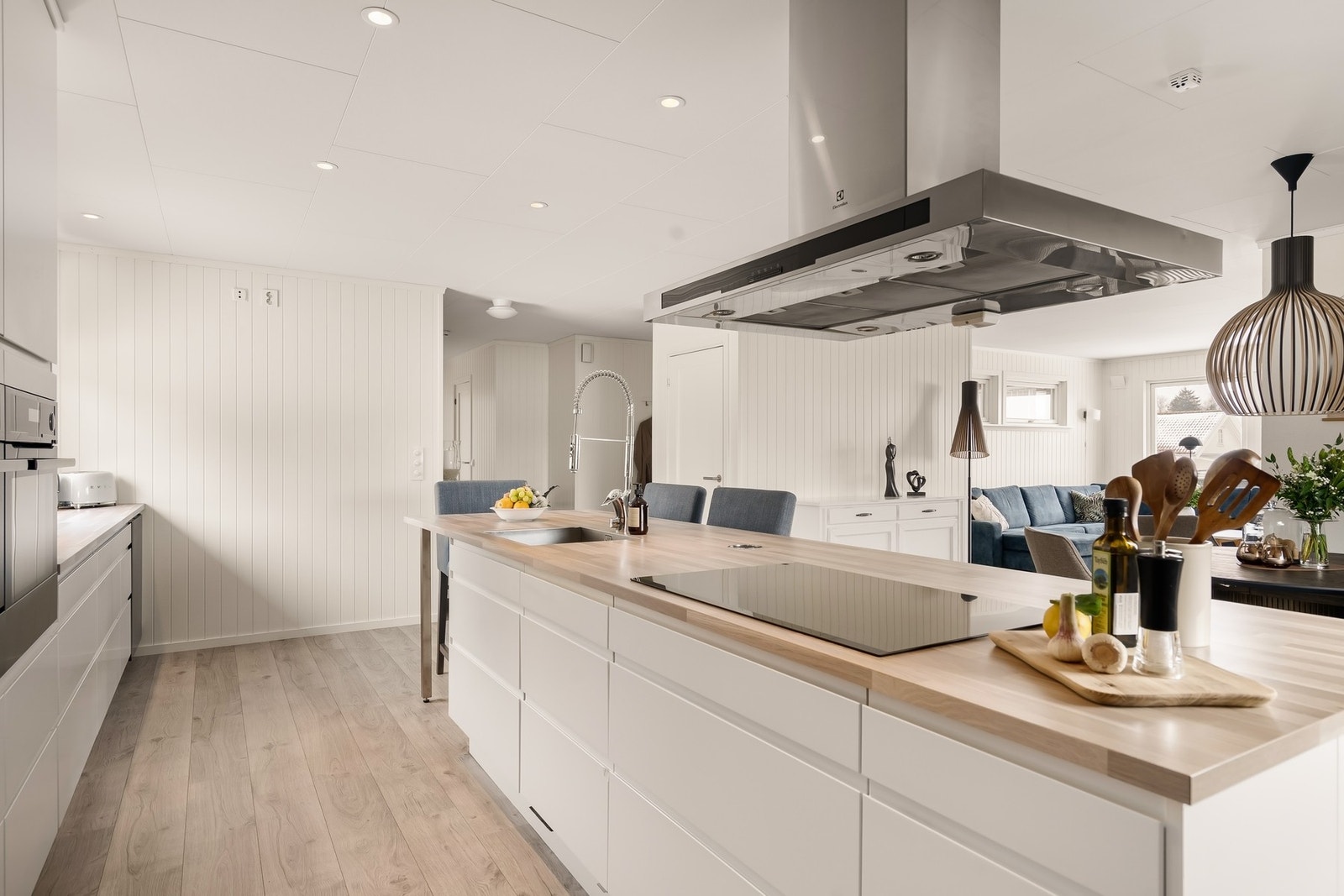 Kjøkkenet ble skiftet i 2015. Galleribilde