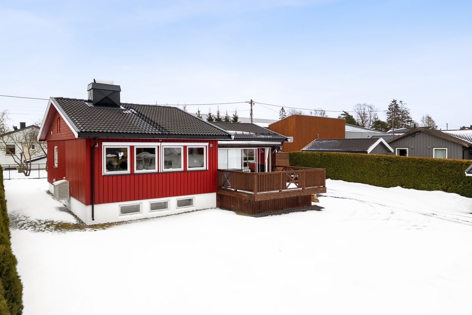 Tomten er på hele 1175 m² Galleribilde