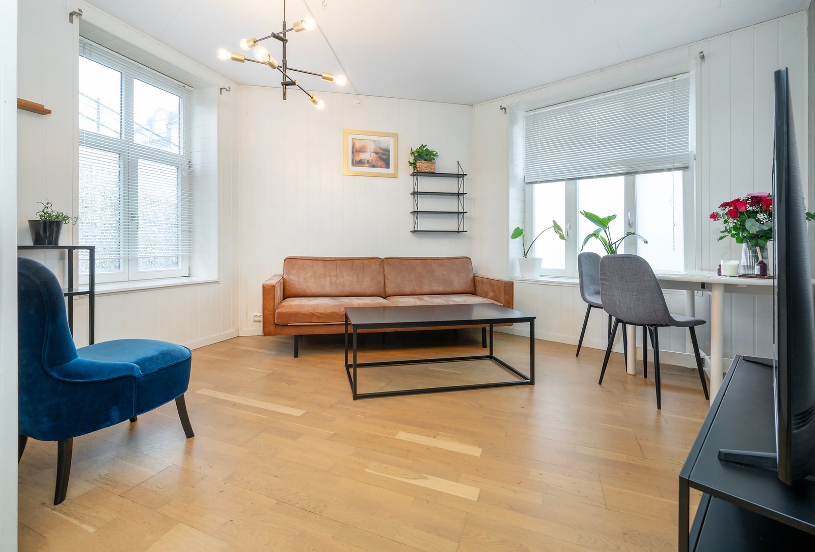 En sjarmerende leilighet i et boligbygg oppført i 1906. Galleribilde