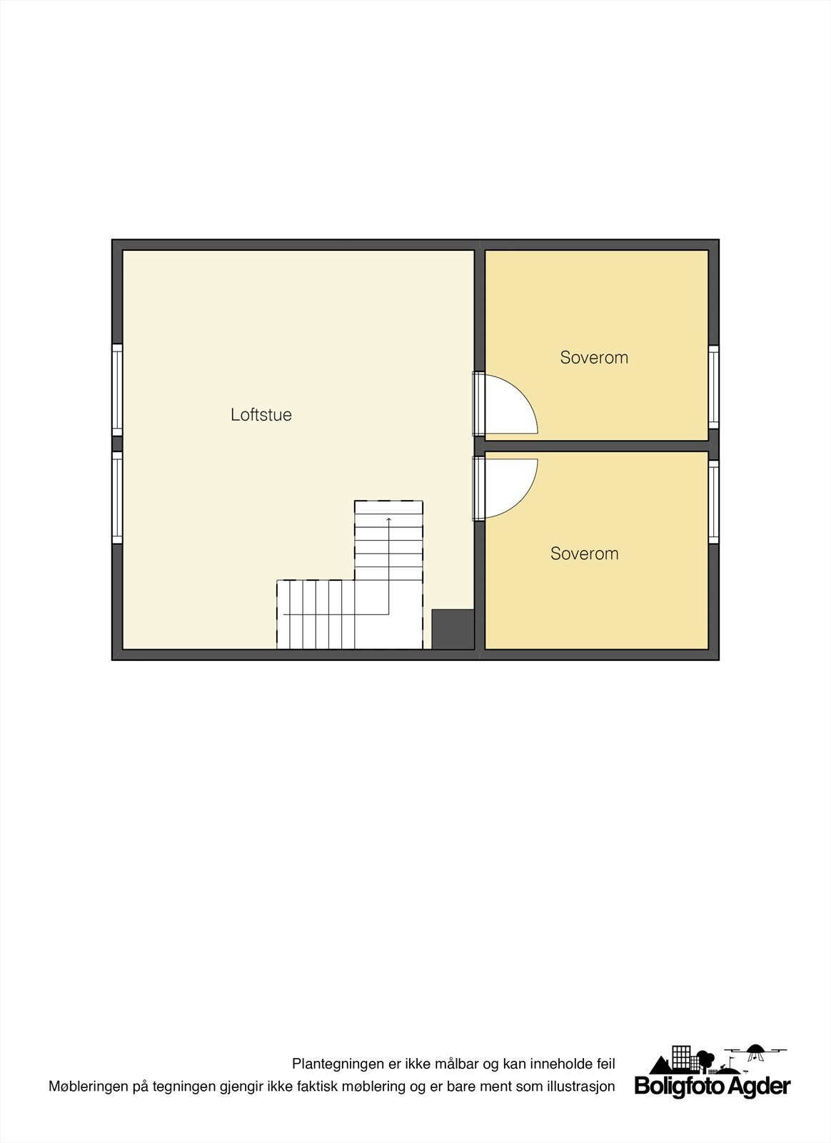 Plantegning 2.etg Galleribilde