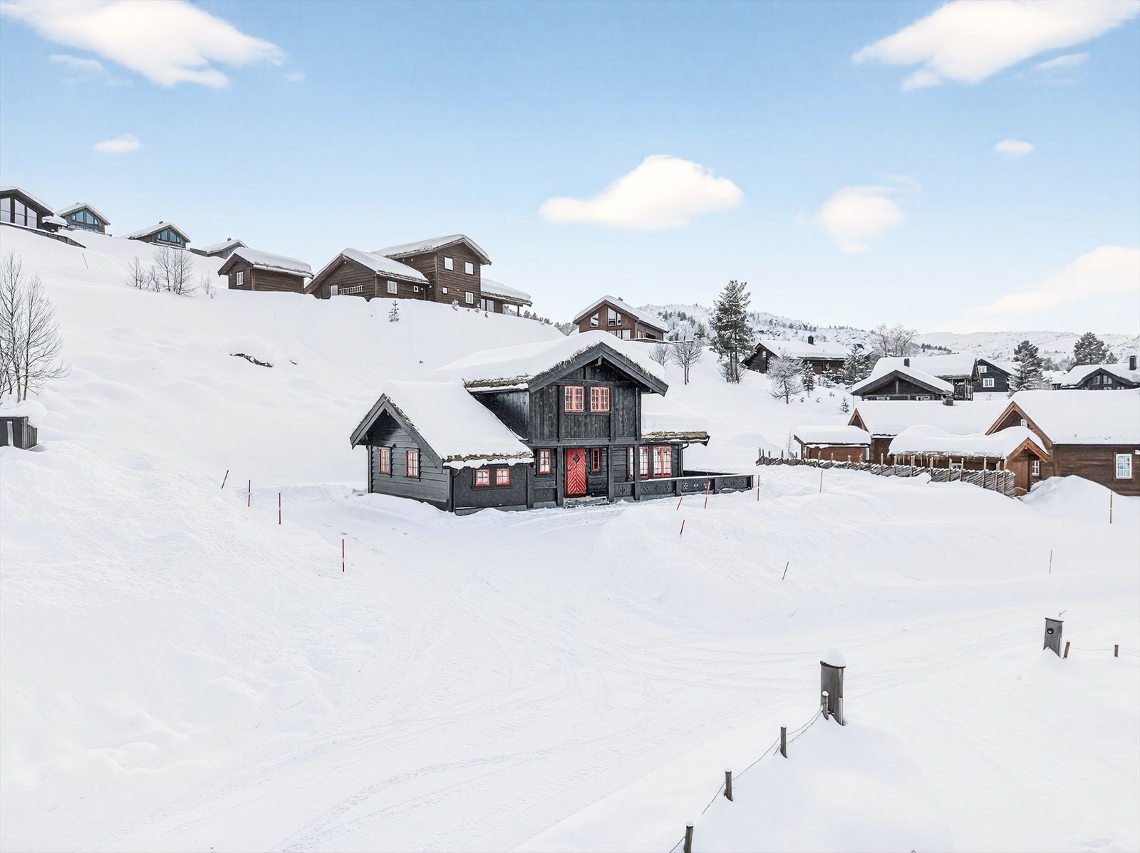 Familievennlig fritidsbolig oppført i 2008 Galleribilde