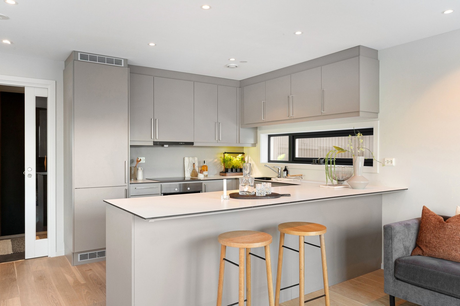 Kjøkkeninnredning fra Sigdal. Galleribilde