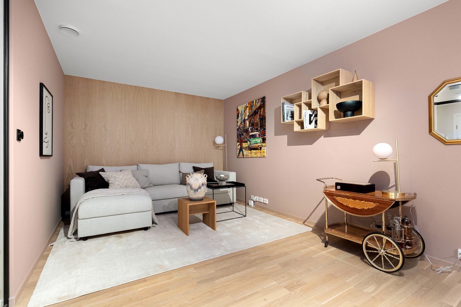 Kjellerstue. Galleribilde