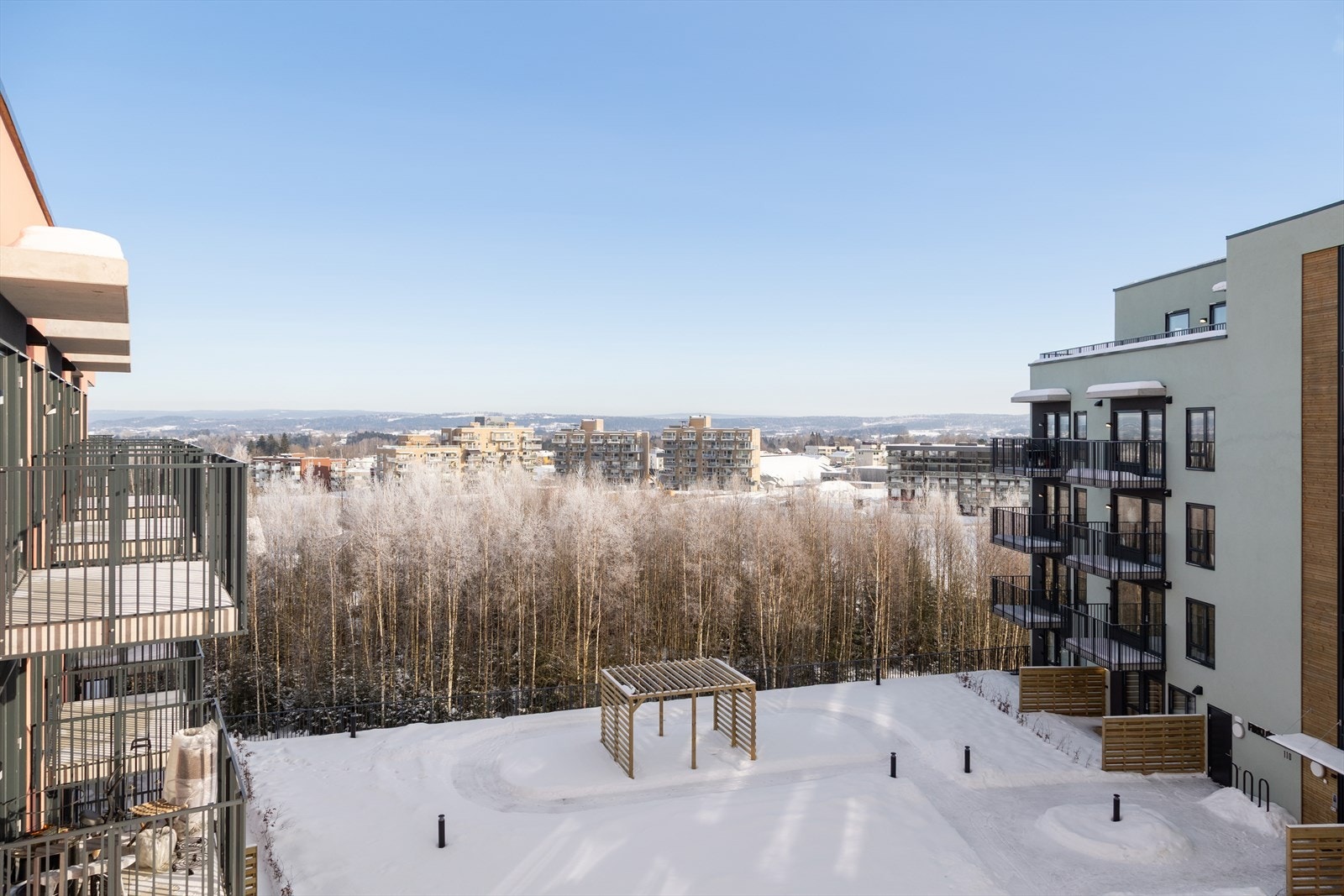 God lokal utsikt over nærområdet. Galleribilde