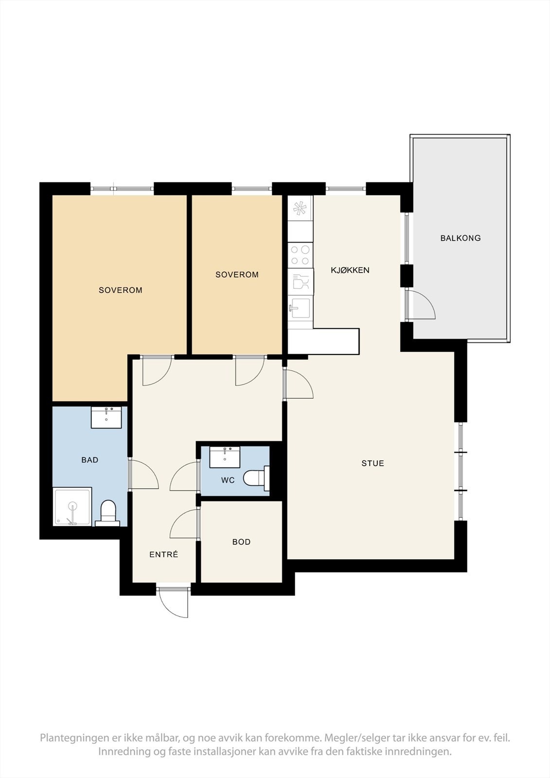 Planløsning. Galleribilde