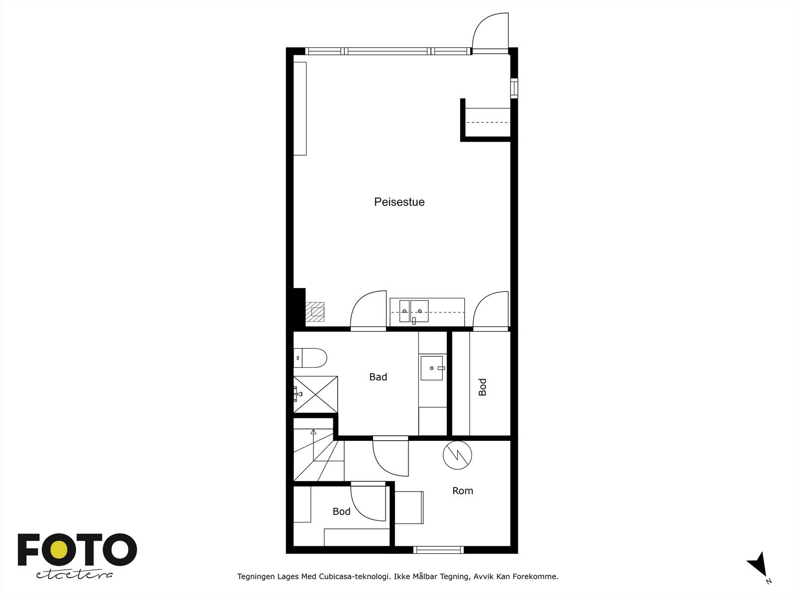 Plantegning U.etasje Galleribilde
