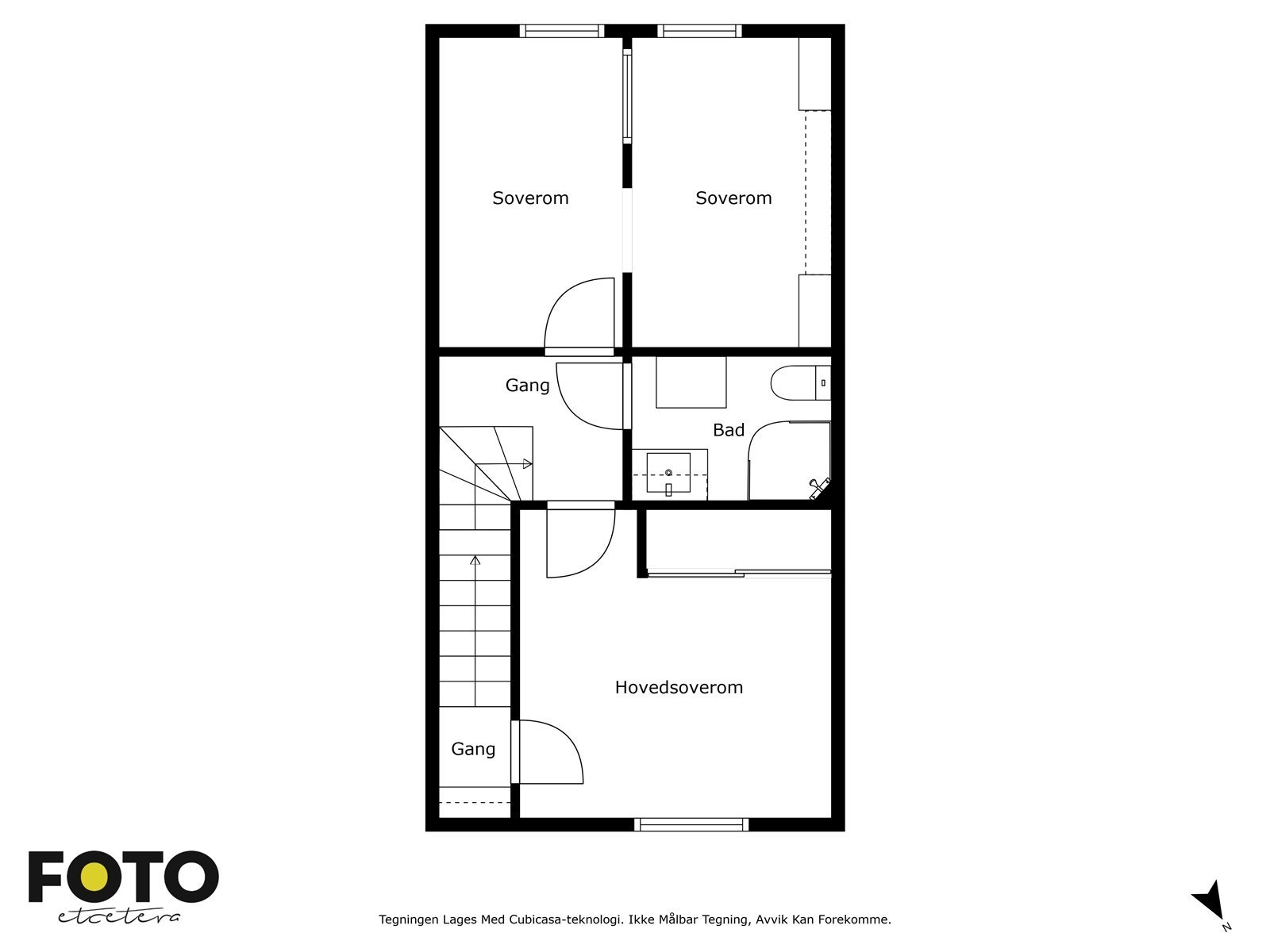 Plantegning 2. etasje Galleribilde