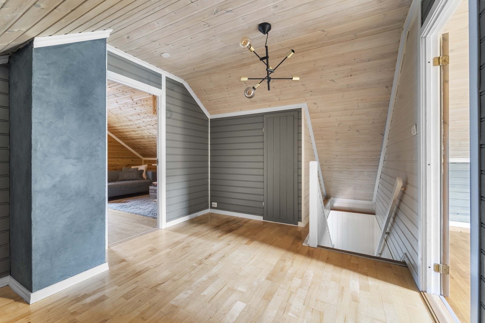 Vi tar turen opp til 2.etasje Galleribilde