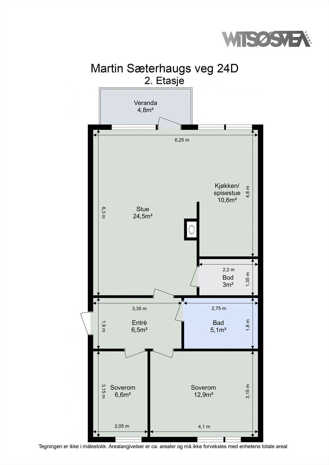 Plantegning. Galleribilde