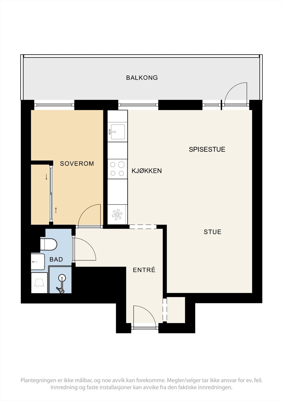 Plantegning. Galleribilde