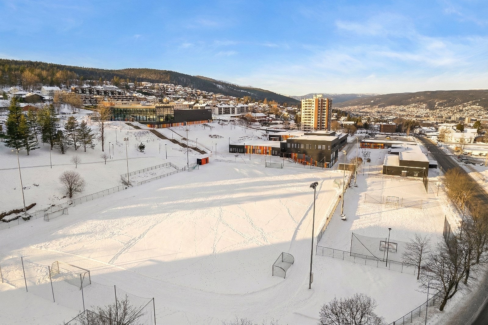 Fotballbane i nærområdet Galleribilde