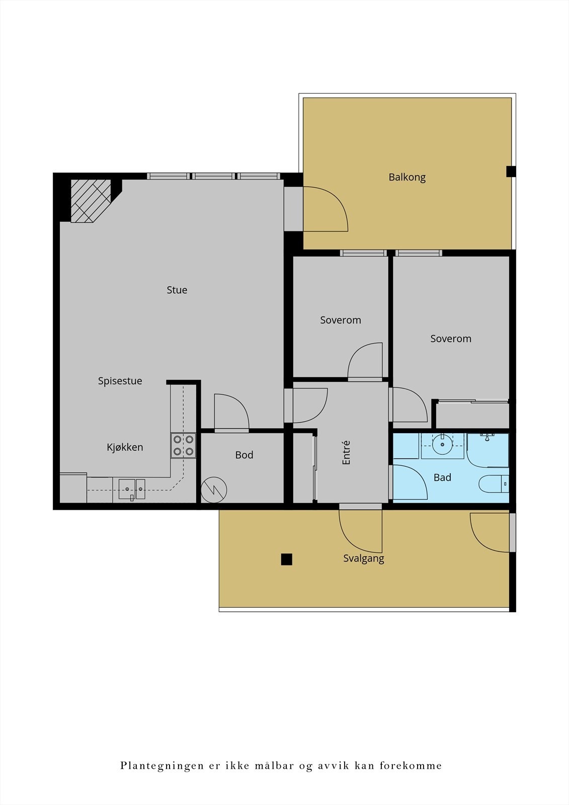 Plantegning. Galleribilde