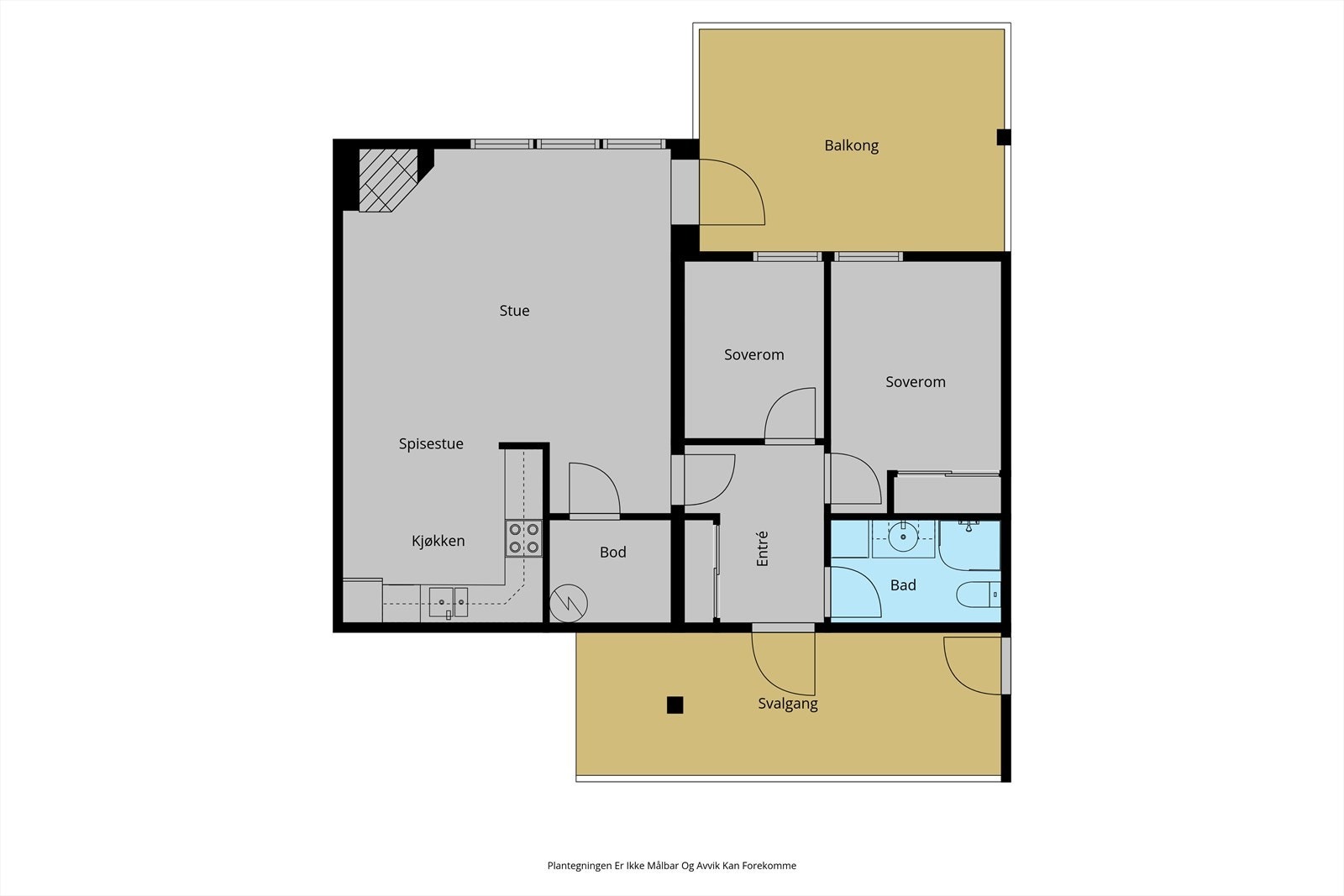 Plantegning. Galleribilde