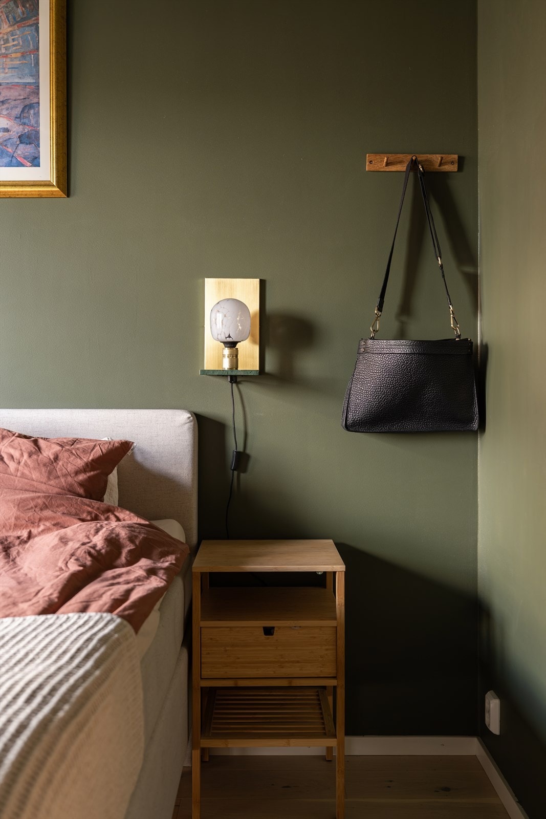 Detaljer fra hovedsoverommet. Galleribilde