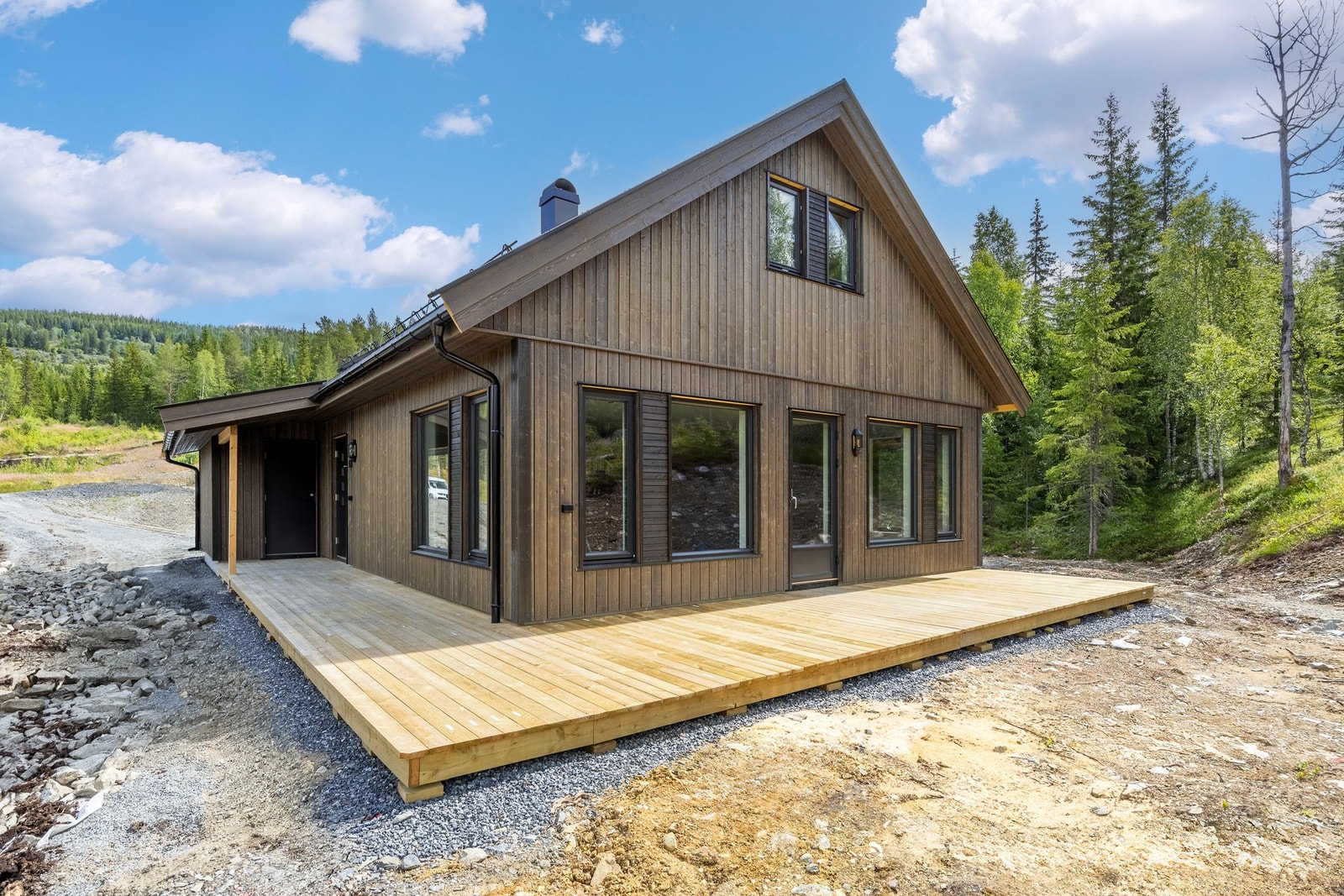 Her kan man nyte gode solforhold. Bilder er ikke av selve boligen, kun ment som illustrasjon. Galleribilde