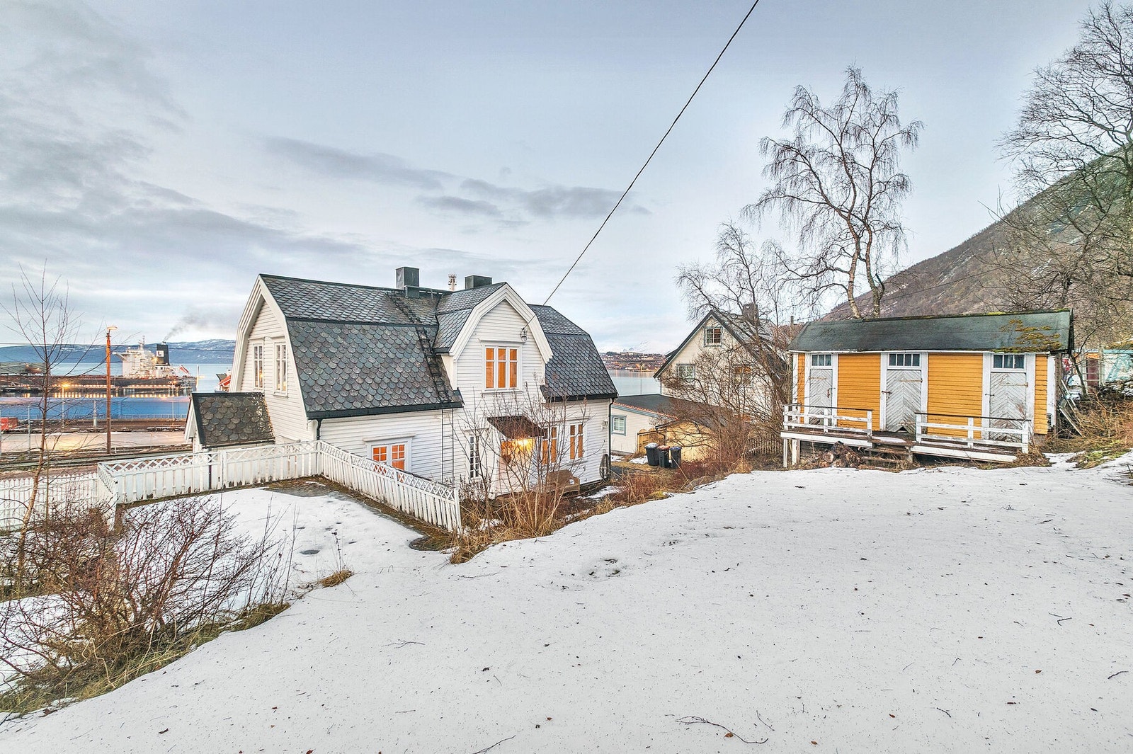 Takterrasse over garasjen Galleribilde