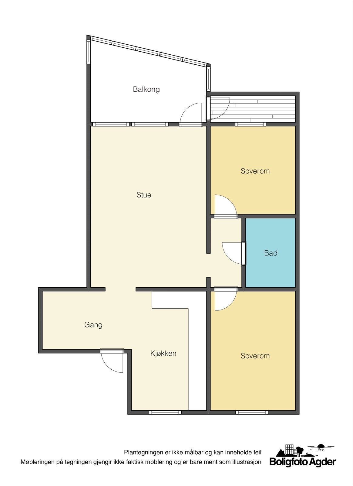 Plantegning 5 etasje Galleribilde