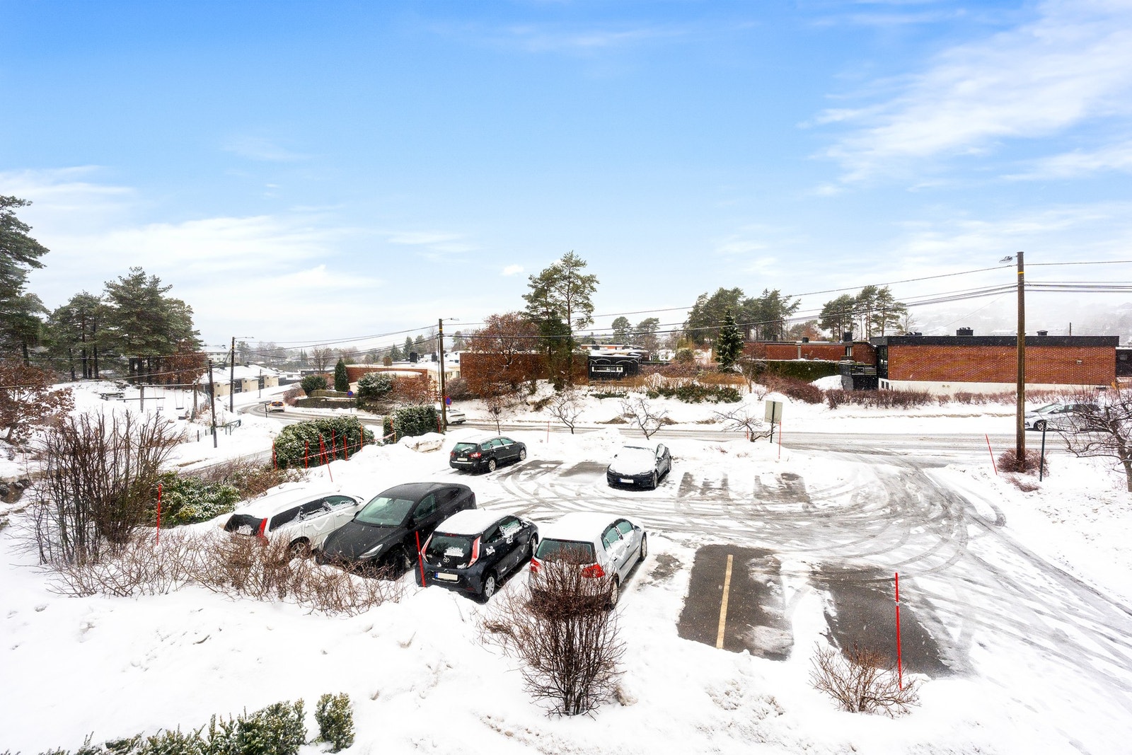 Utsikt fra den store balkongen Galleribilde