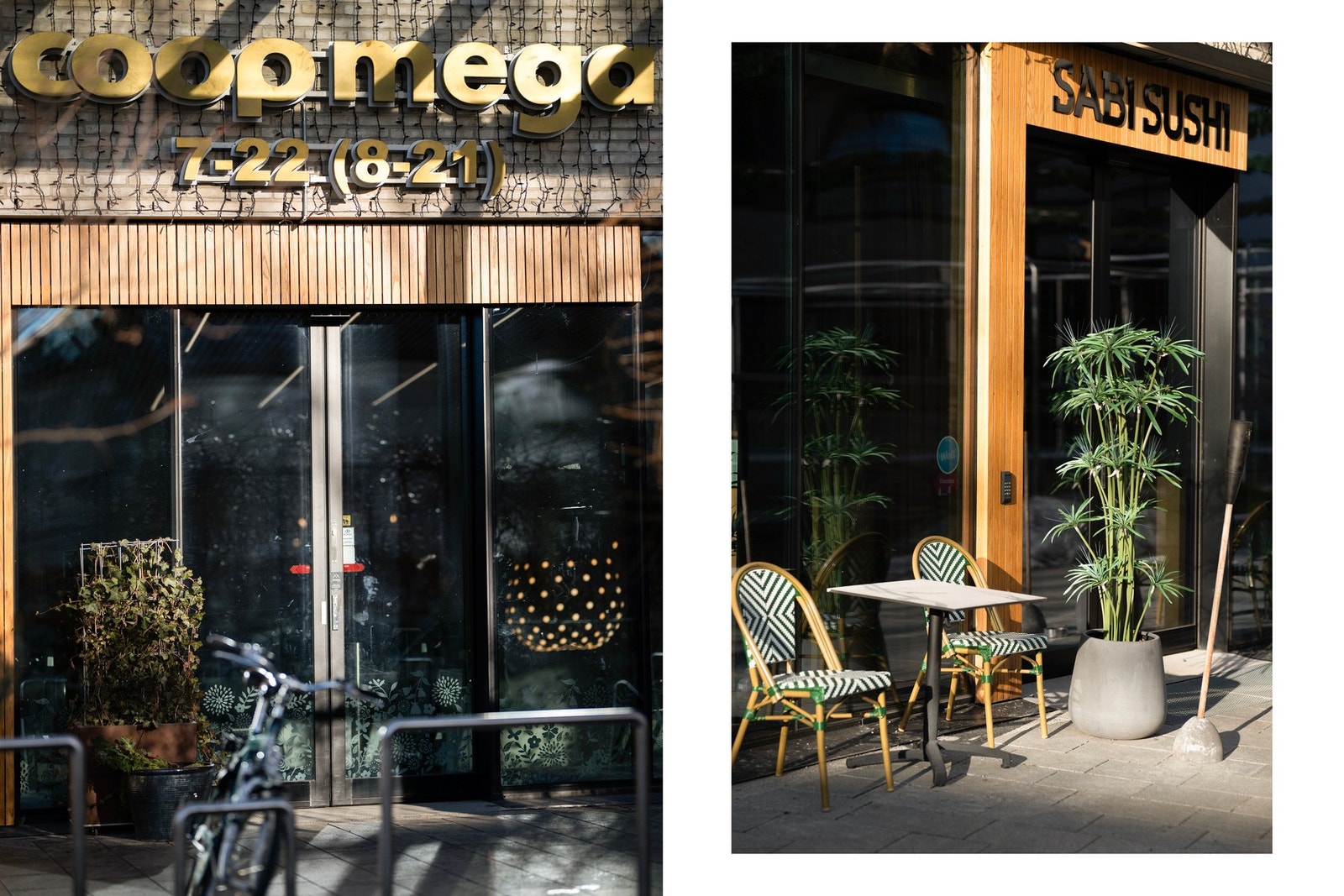 Coop Mega på Harbitz Torg tilbyr et bredt utvalg ferskvarer, salatbar og spesialprodukter i romslige lokaler. Galleribilde