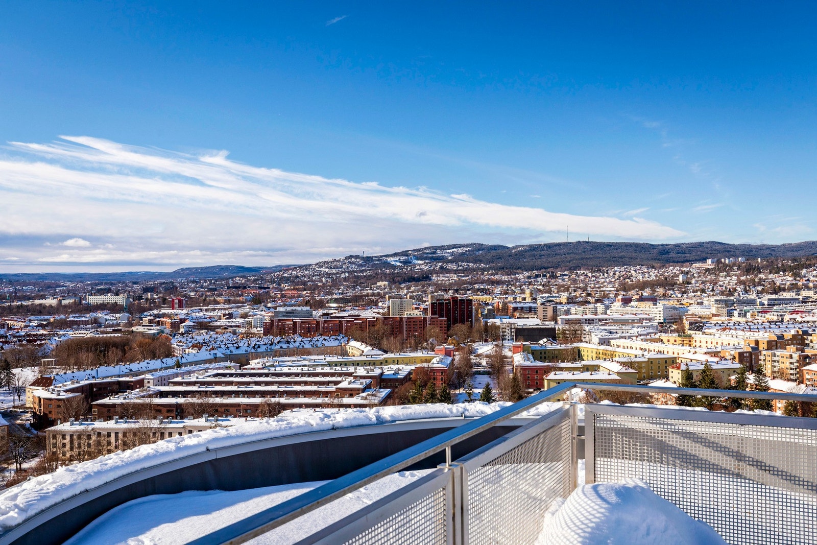 Du får en helt enestående utsikt som skiller seg ut - sjelden finner man noe lignende i byen. Galleribilde