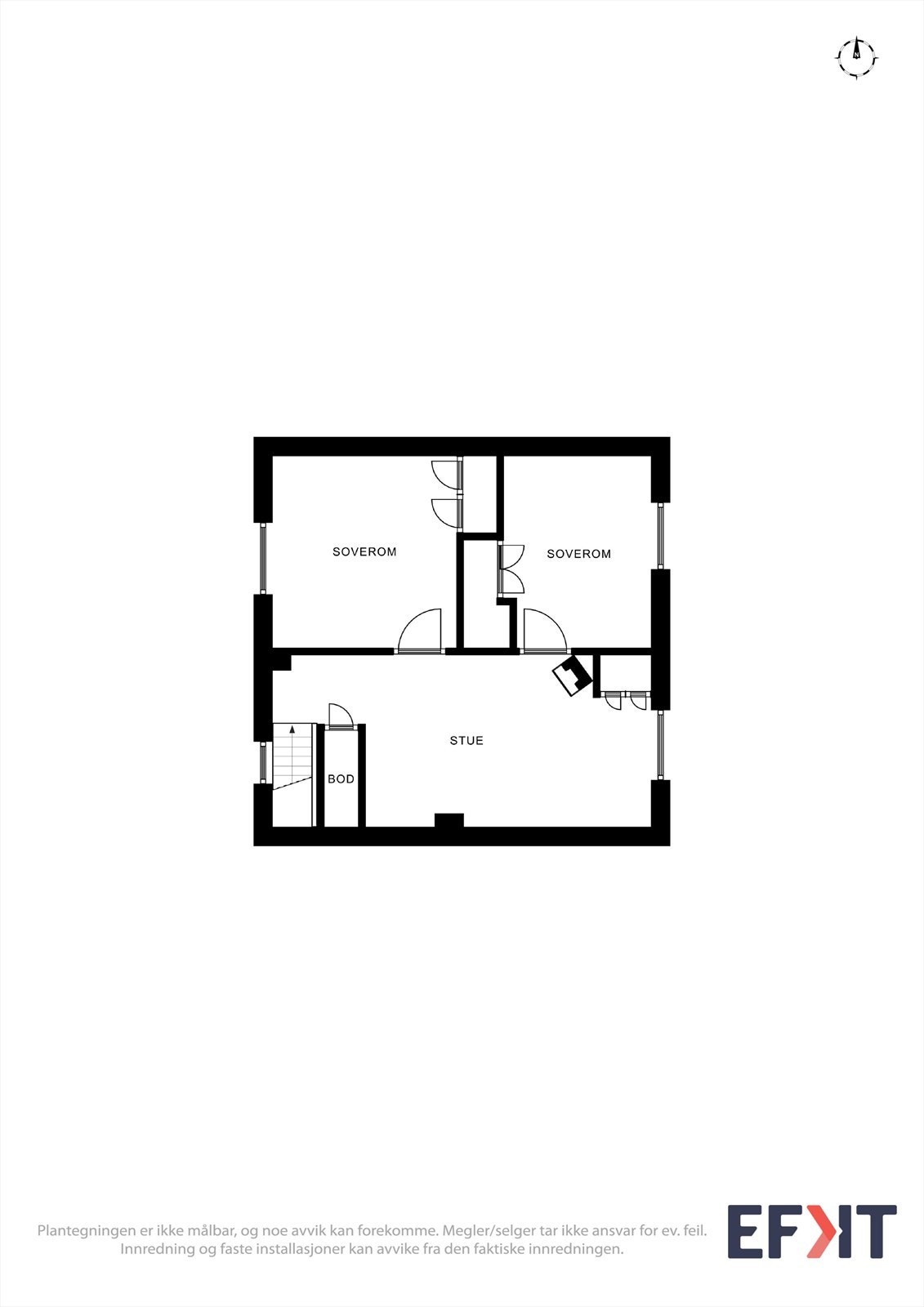 Plantegning 2.etasje Galleribilde