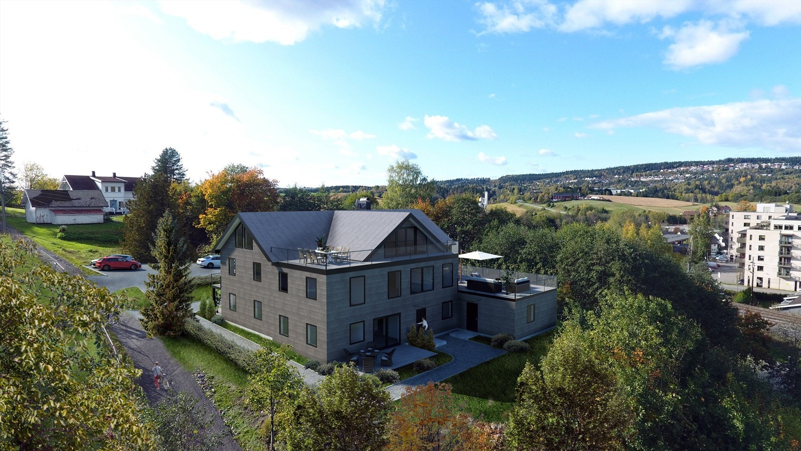 Moderne renoveringsmulighet med 8 leiligheter (Ikke søkt om til kommunen) Galleribilde