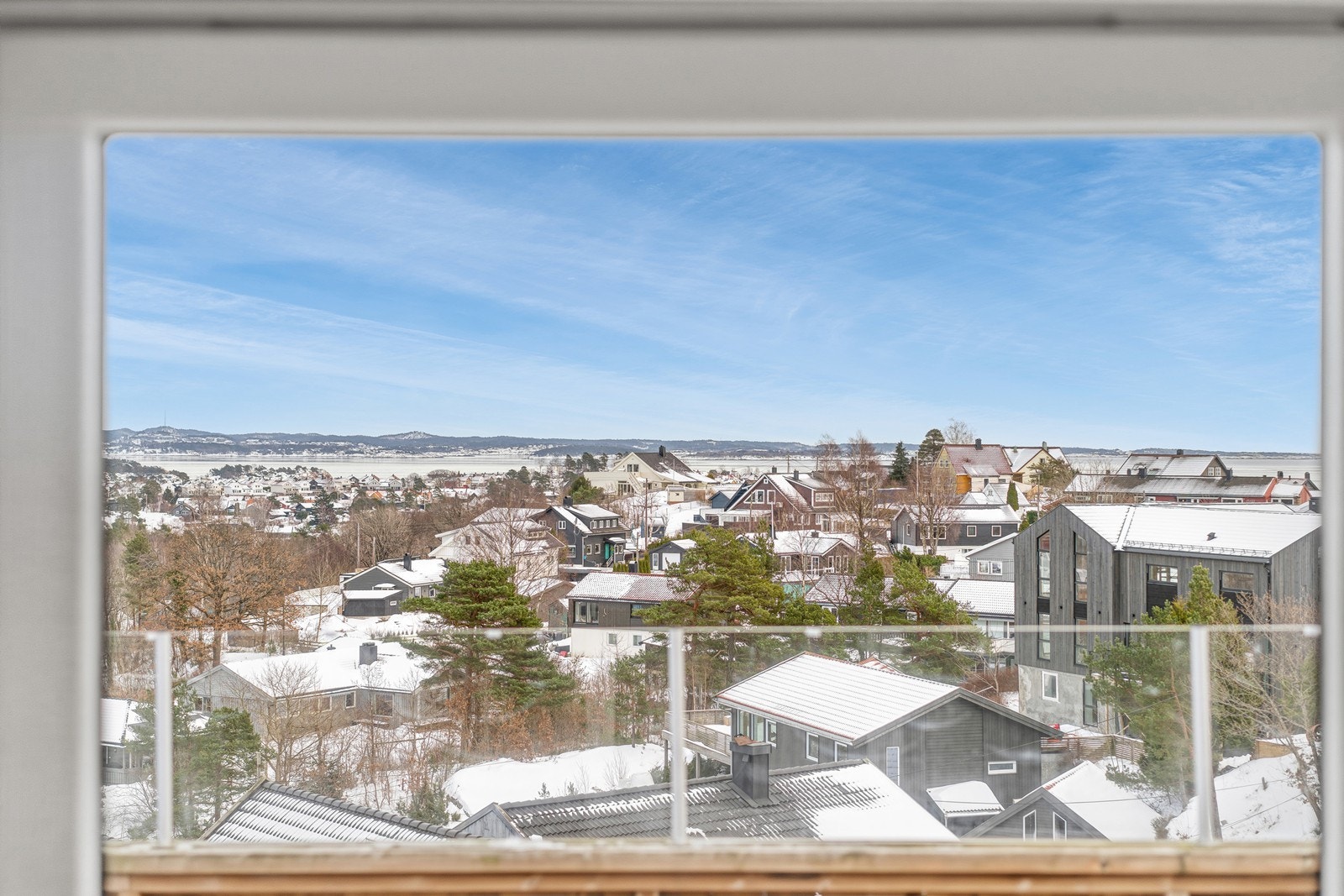 Flott utsikt Galleribilde