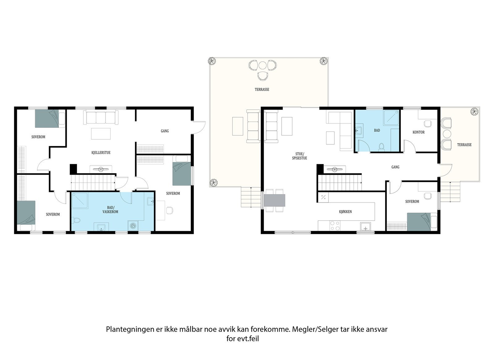 Plantegning - Ikke målbar Galleribilde