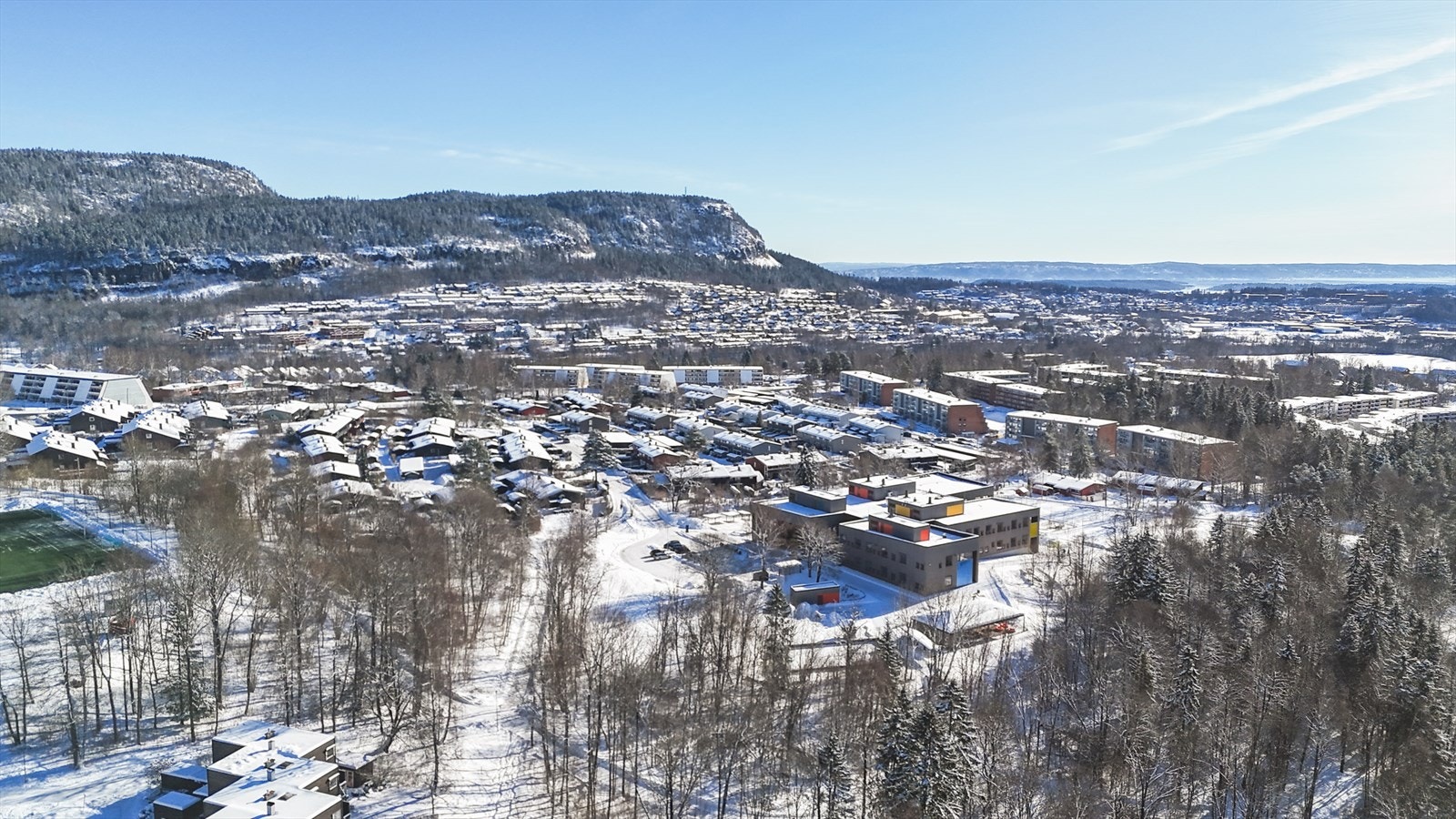 Dronebilde. Galleribilde