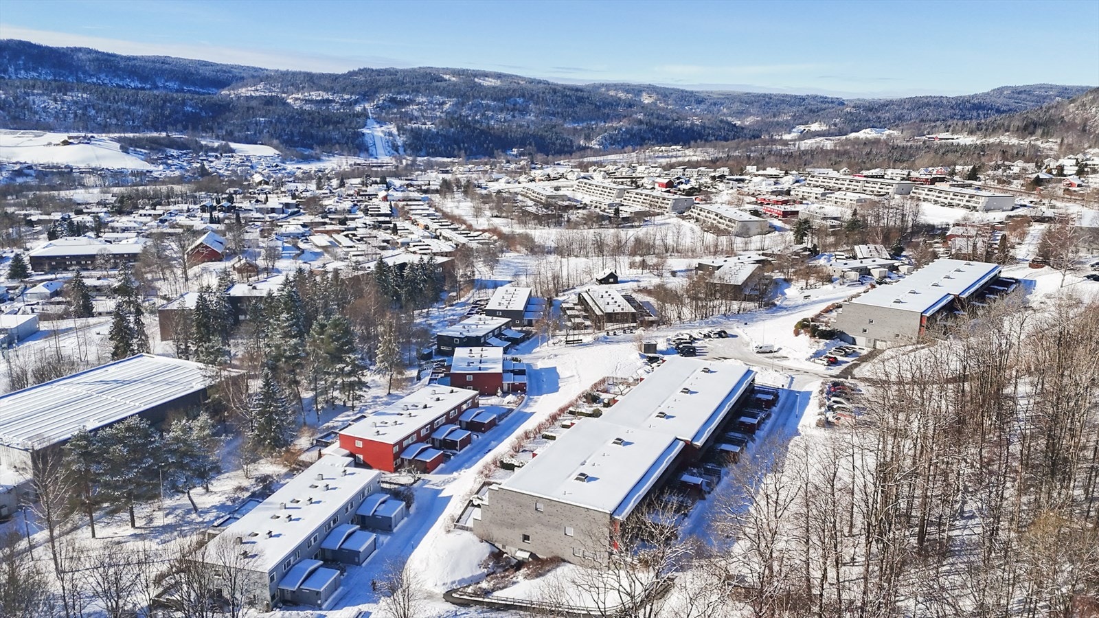 Dronebilde. Galleribilde