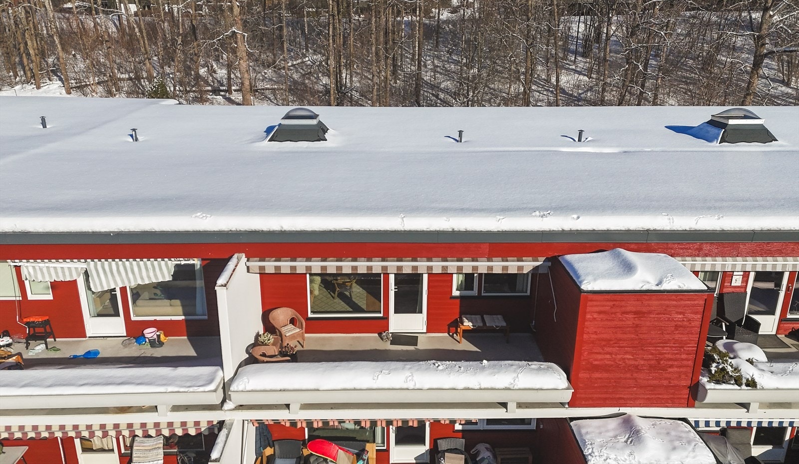 Dronebilde. Galleribilde