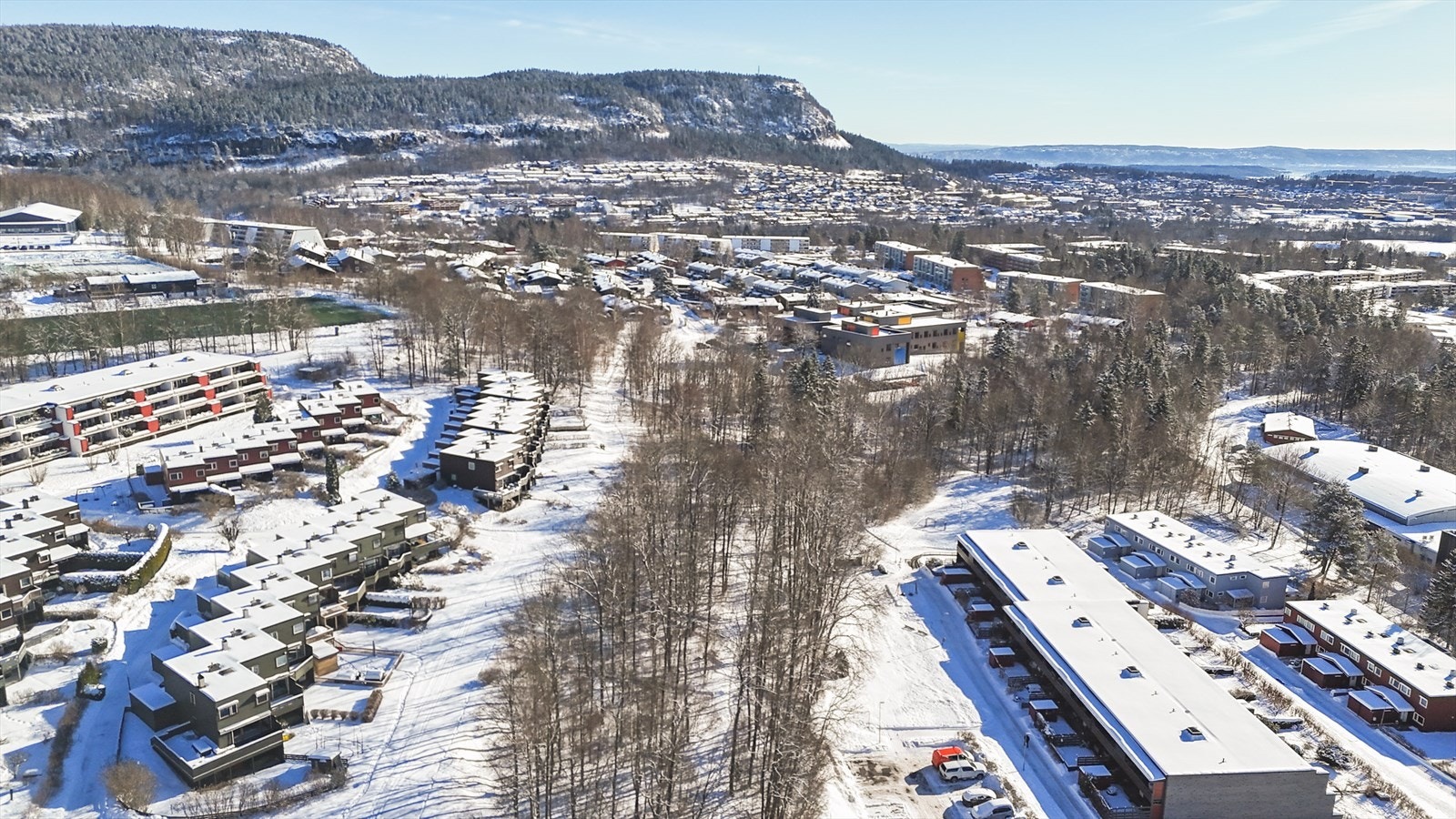 Dronebilde. Galleribilde