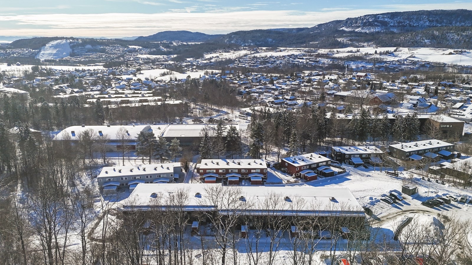 Dronebilde. Galleribilde