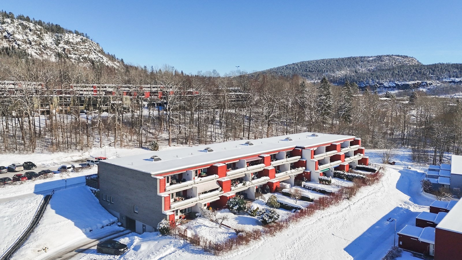 Dronebilde. Galleribilde