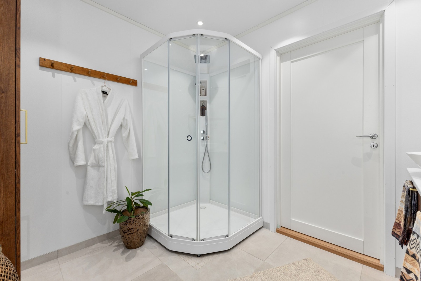 Varmekabler i gulvet gir ekstra komfort. Foto: Marte Vibe Galleribilde