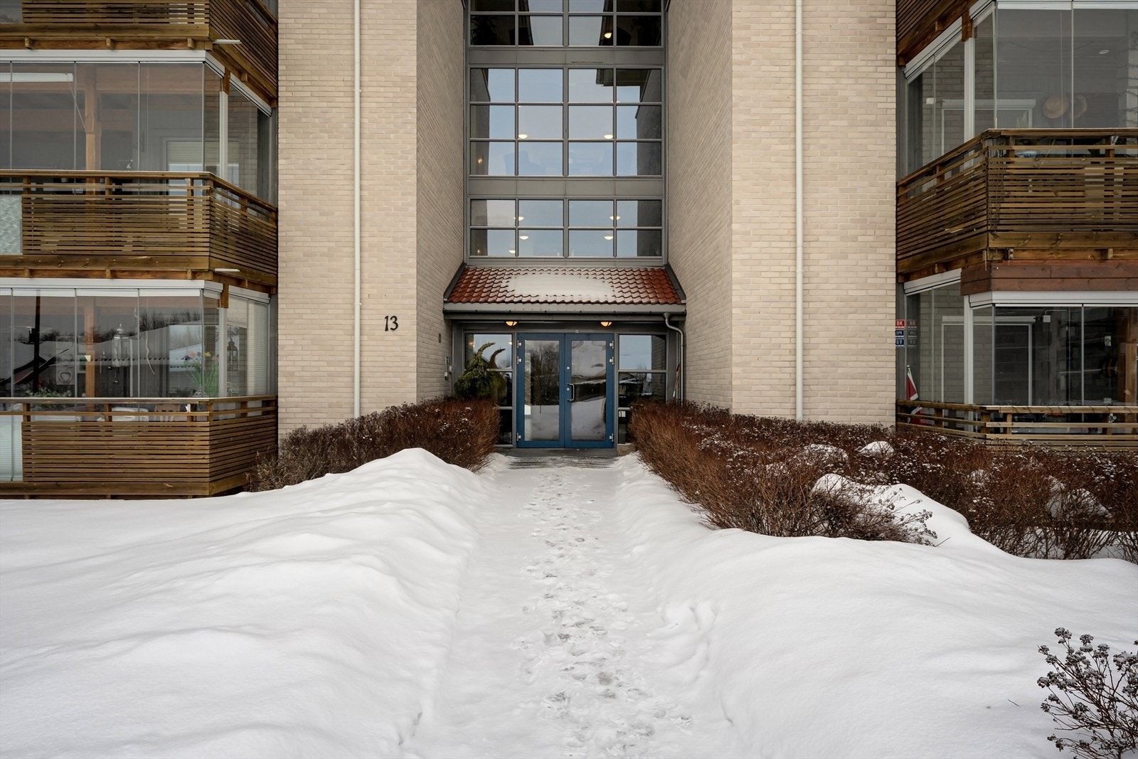 Fellesområdet er pent opparbeidet. Galleribilde