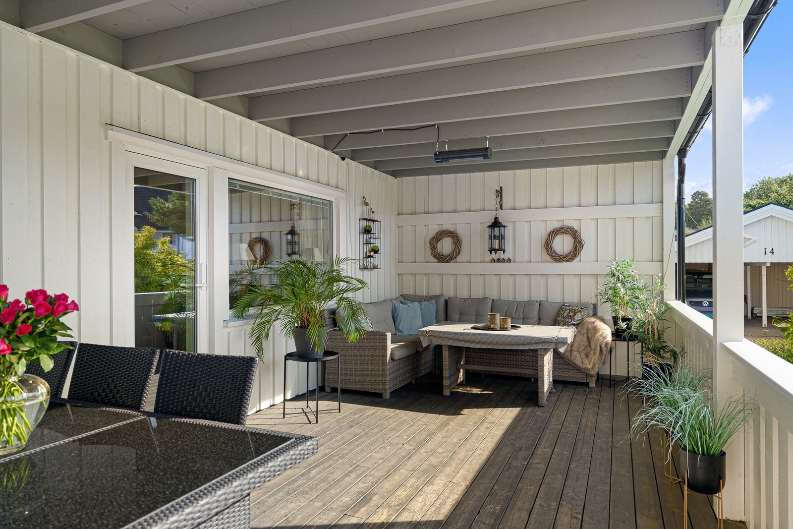 Størrelsen gjør det godt egnet å innrede med flere forskjellige soner. Galleribilde