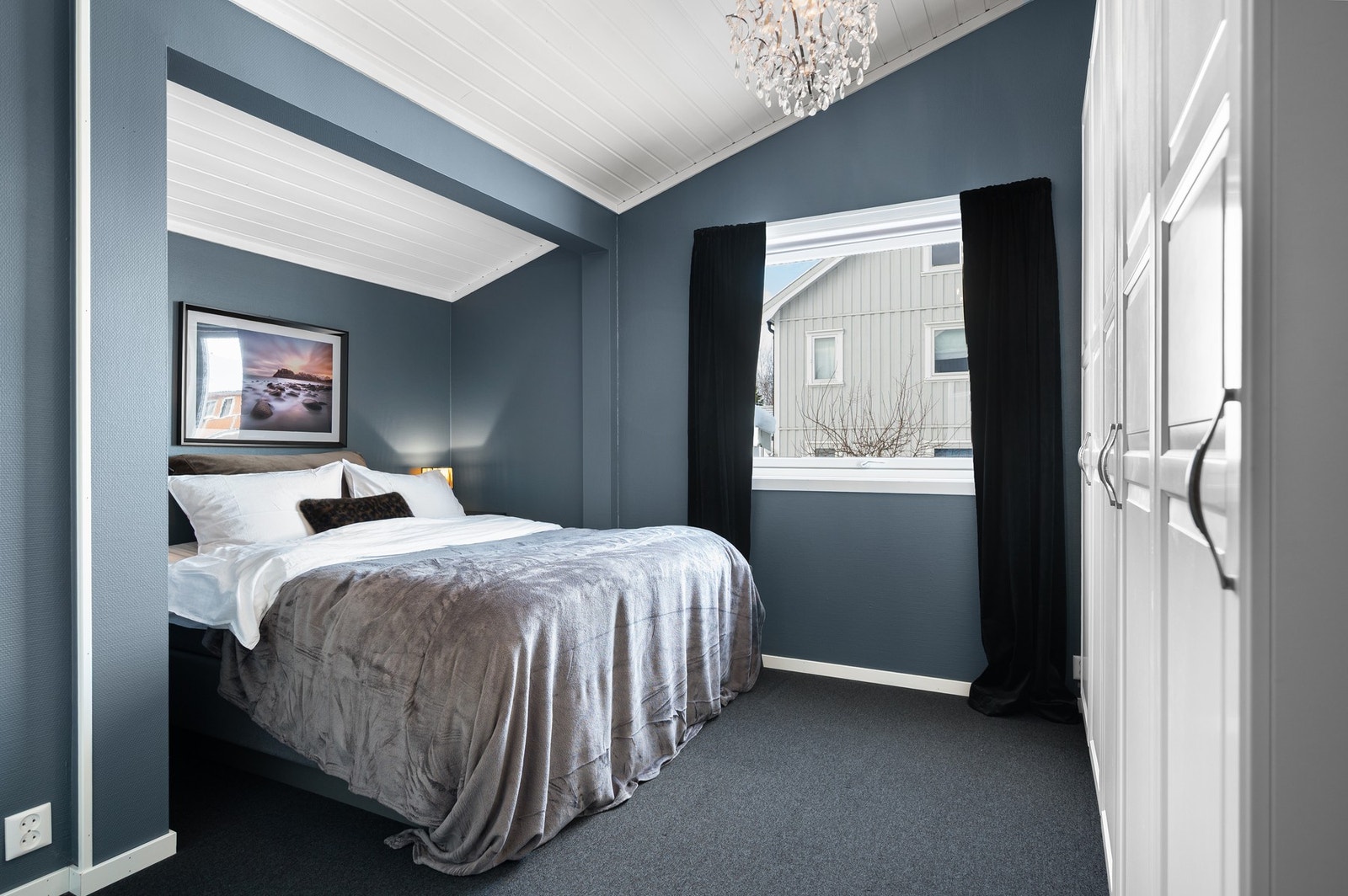 Soverom 2 er oppmålt til 11,9 kvadratmeter. Galleribilde