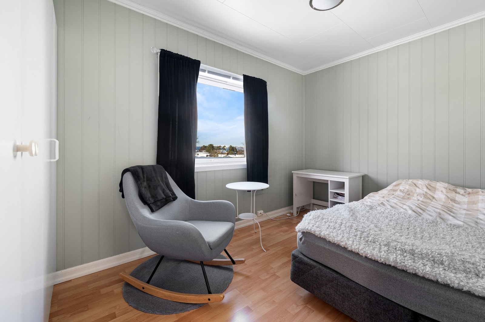 Det andre soverommet er oppmålt til 11,3 kvadratmeter. Galleribilde