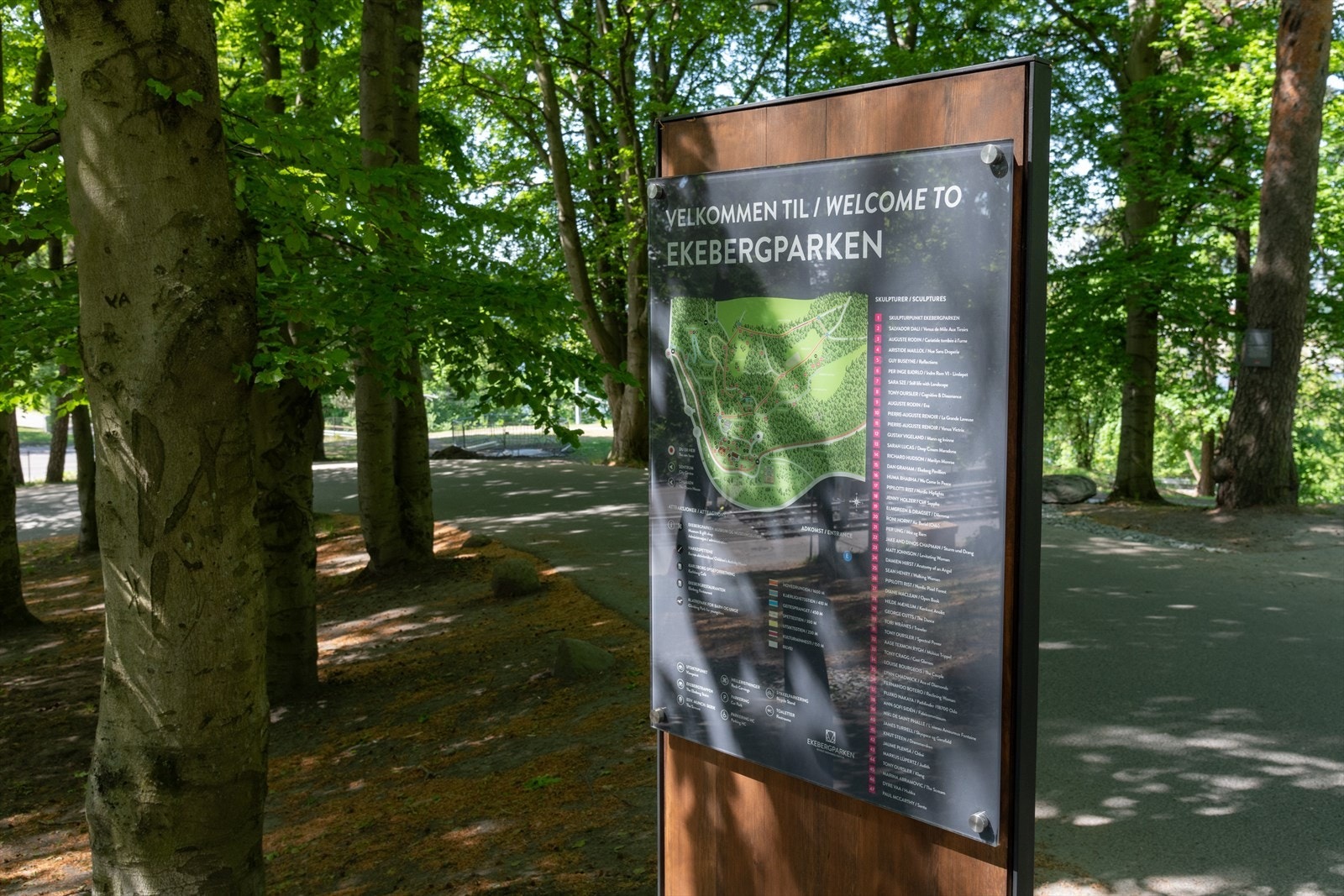 Ekebergparken ligger en hyggelig spassertur unna. Galleribilde