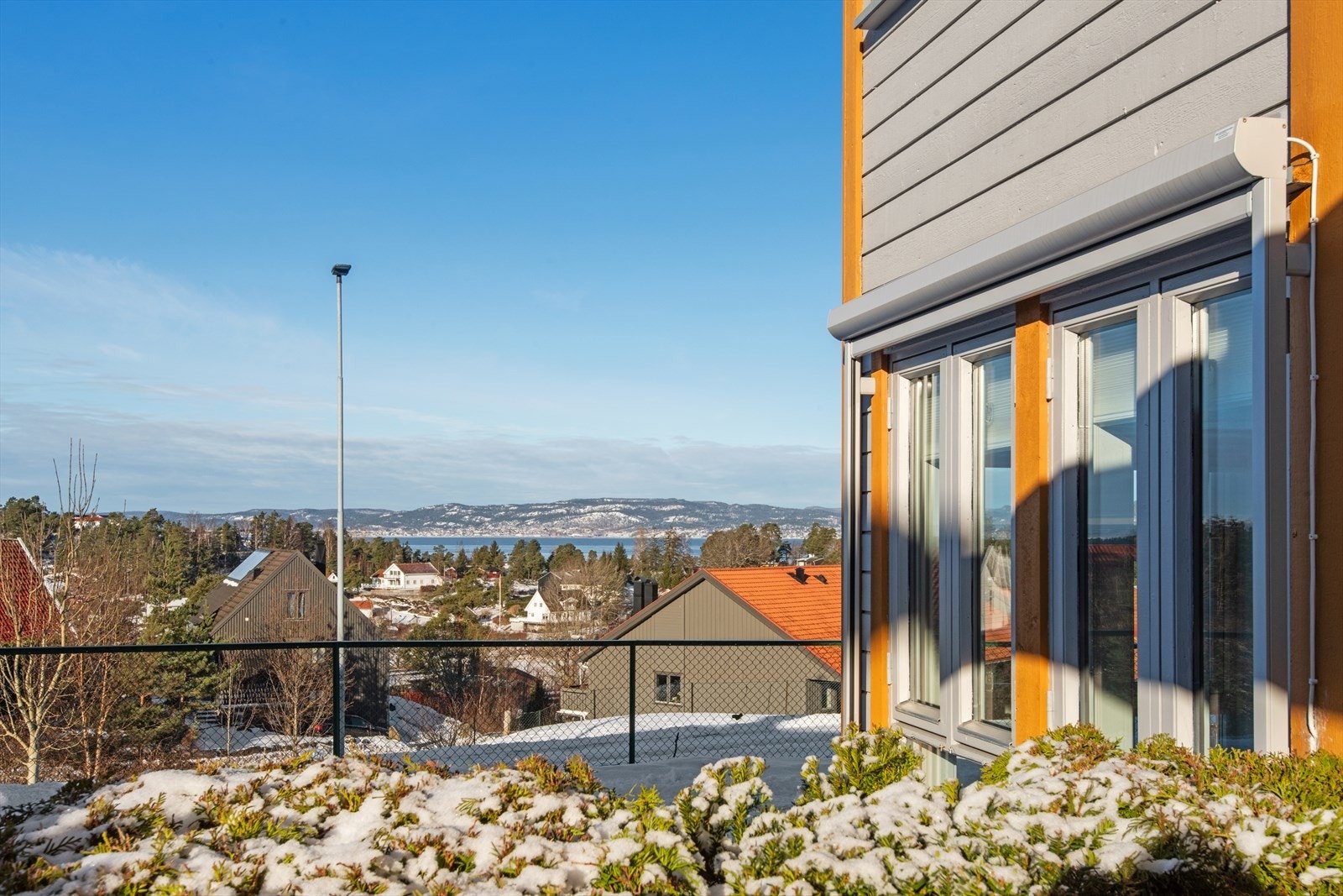 Flott utsikt fra eiendommen. Galleribilde