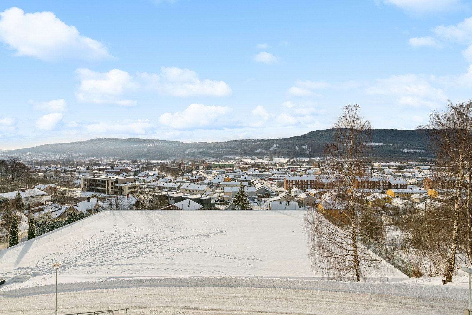 Fra balkongen har du flott utsikt. Galleribilde