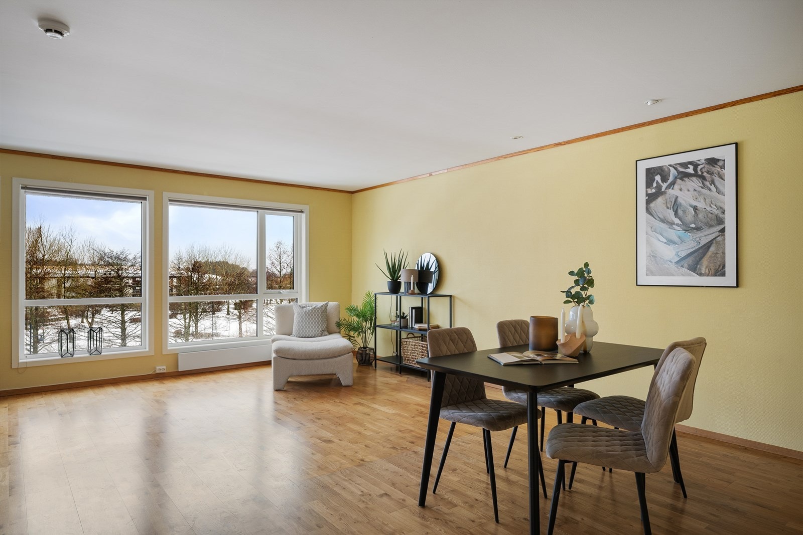 Store vindusflater Galleribilde