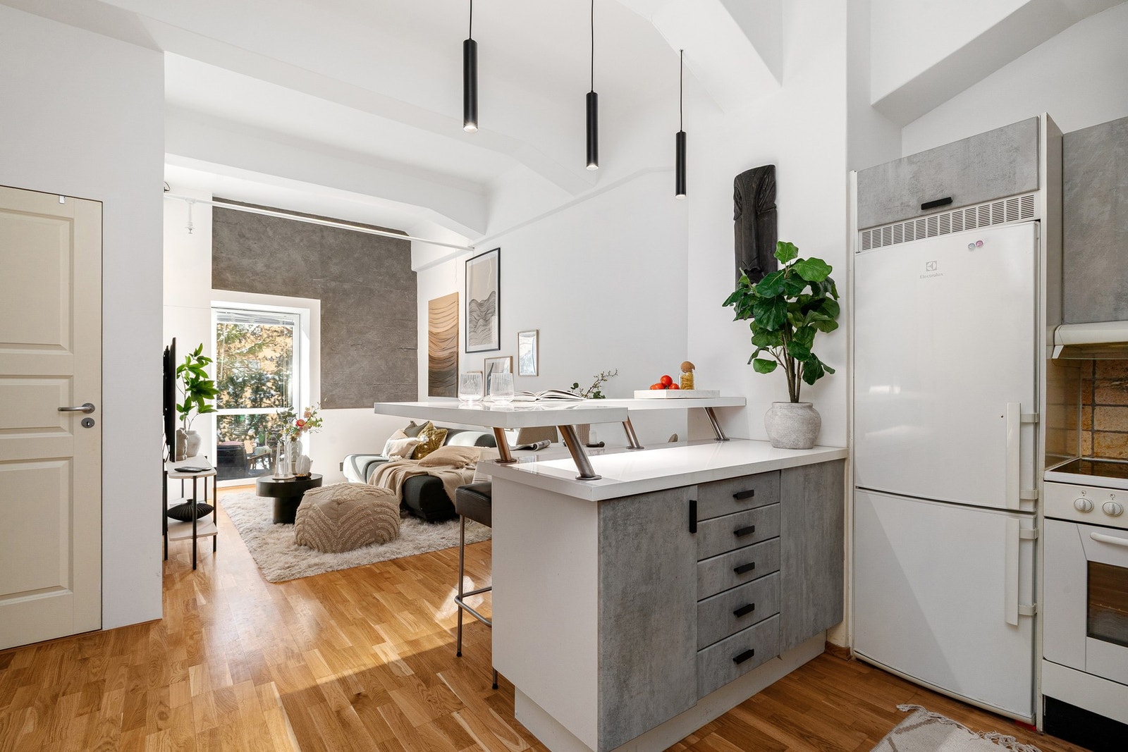 Alle hvitevarer på kjøkkenet medfølger. Galleribilde