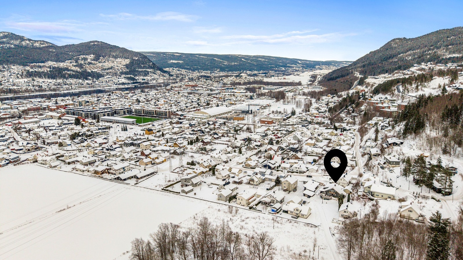 Dette området gir deg muligheten til å bo i rolige omgivelser, samtidig som du har enkel tilgang til alle nødvendige fasiliteter Galleribilde