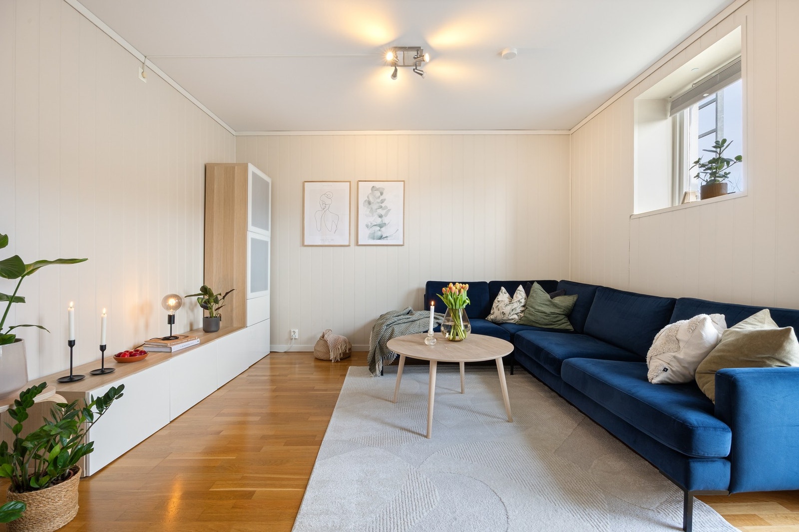 Rommet kan enkelt innredes inn i ulike soner Galleribilde