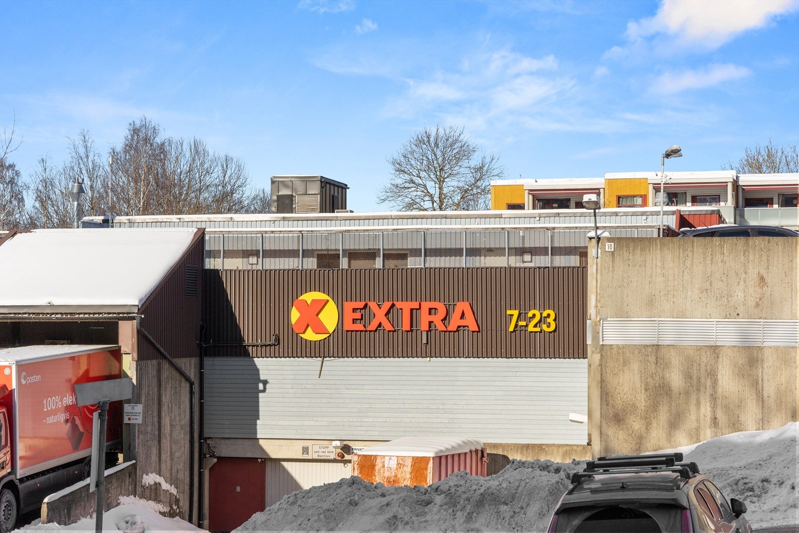 Coop Extra med Post i Butikk i Lindebergåsen. Galleribilde